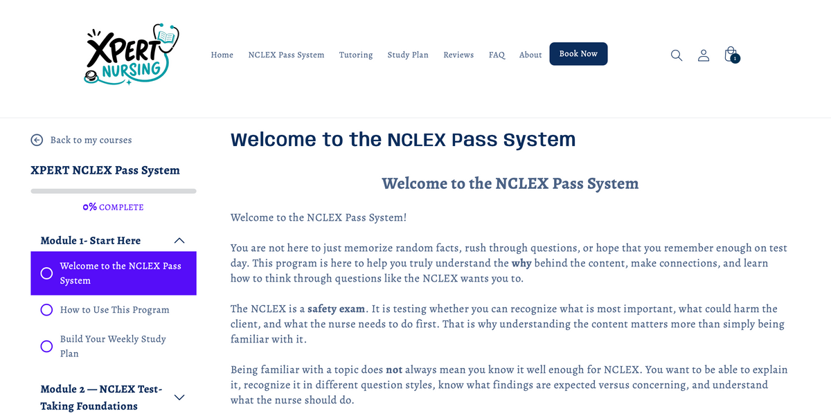NCLEX Pass System